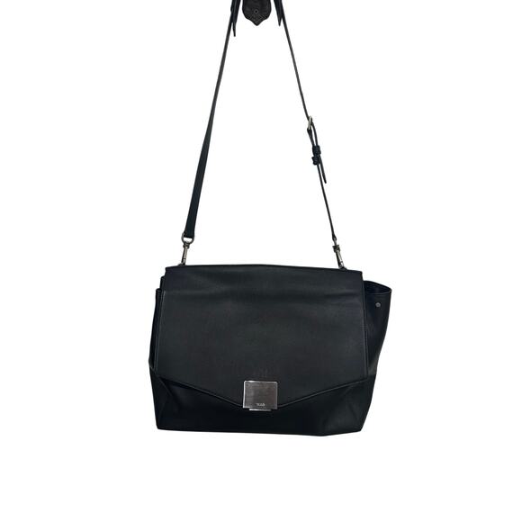 TUMI Mariella Collection Thalia Satchel In Black Calf Leather - Picture 4 of 13